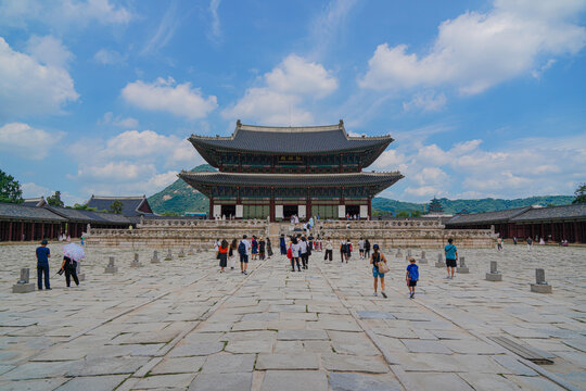 首尔景福宫韩国旅游