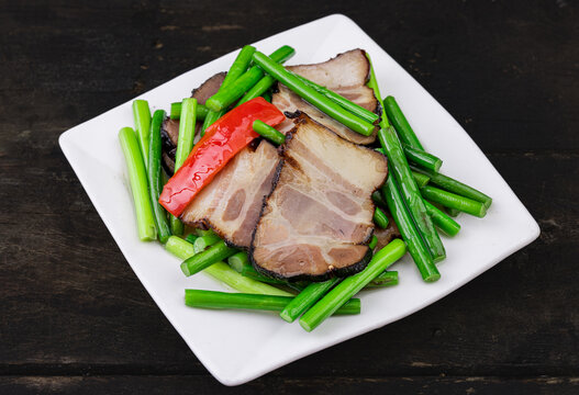 蒜薹炒臘肉