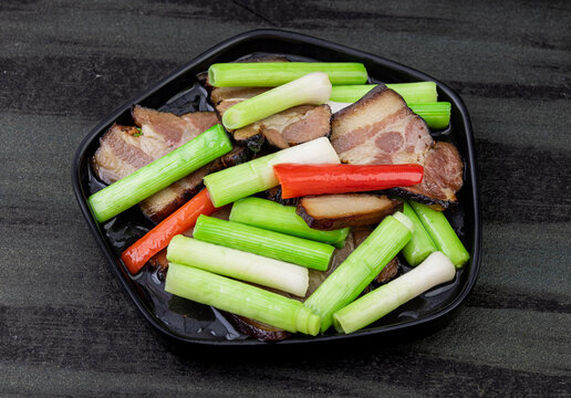 蒜苗炒臘肉