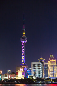 上海东方明珠夜景