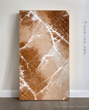 抽象大理石背景墻掛畫(huà)