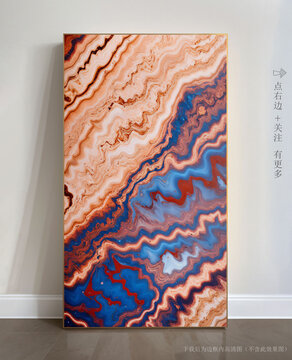 現(xiàn)代藝術(shù)畫(huà)大理石圖片
