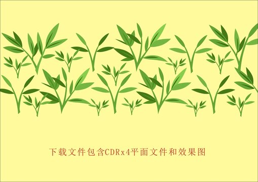 矢量植物盆栽花草花卉