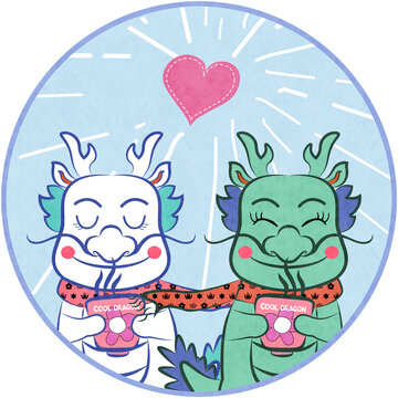 插畫龍