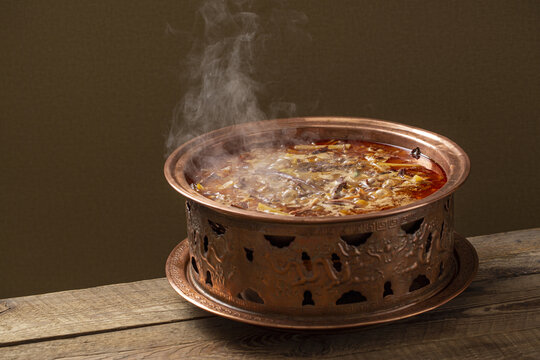 铜锅羊杂汤