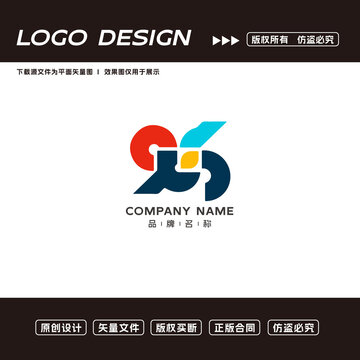 儿童教育logo标志