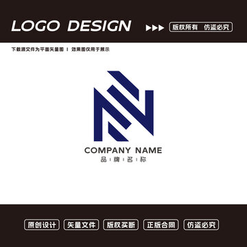 F字母logo标志