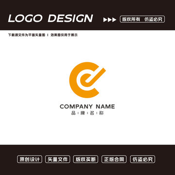 CD字母logo标志