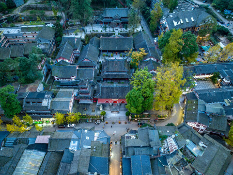 都江堰泰安古镇泰安寺