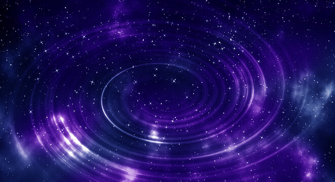 藍(lán)色星空旋渦背景圖