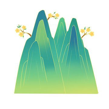 國潮風(fēng)青山