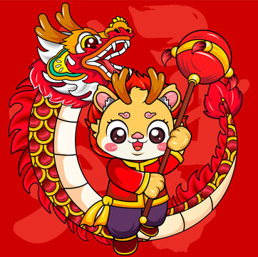 龍年卡通形象
