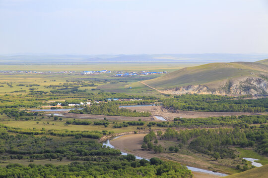 额尔古纳根河湿地