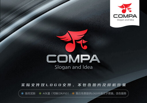 音符logo音樂