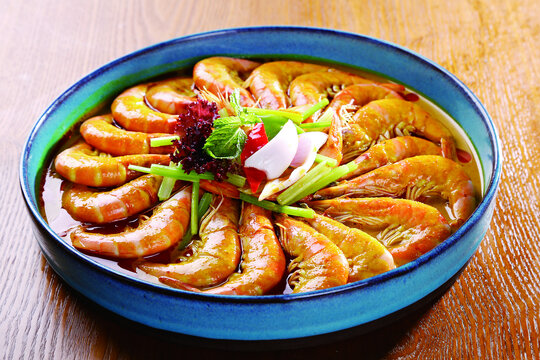 泰式咖喱皇焗明虾