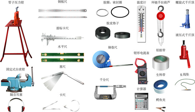 矢量绘制各类日常工具