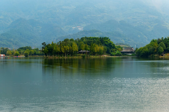 重庆大足龙水湖湿地公园