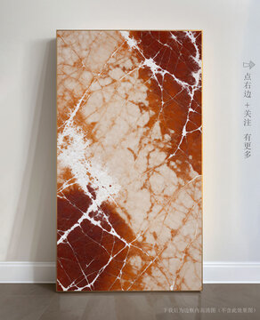 玄關(guān)大理石背景墻抽象畫(huà)