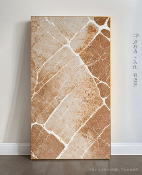 抽象大理石背景墻掛畫(huà)