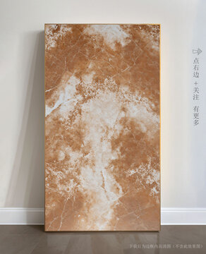 客廳大理石紋玄關(guān)背景墻