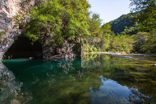 南漳黑水河