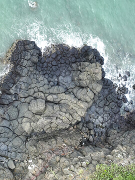 海南澄迈玉包港火山岩