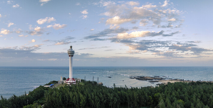 海南文昌木兰湾傍晚