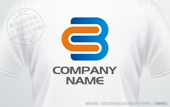 字母BC組合設(shè)計(jì)logo