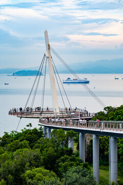 厦门山海步道林海线海边路段