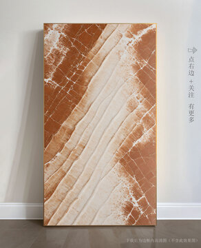 線條紋拋晶磚石紋玄關(guān)背景墻