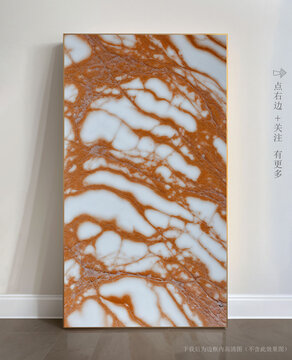 巖板抽象大理石掛畫