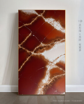 唯美條紋藝術(shù)畫大理石