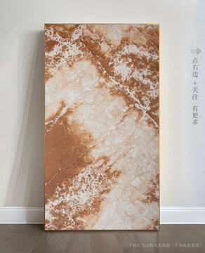 唯美條紋藝術(shù)畫大理石
