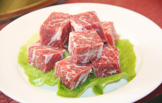 鲜肉粒