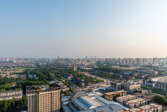 中国陕西西安大雁塔文化休闲景区