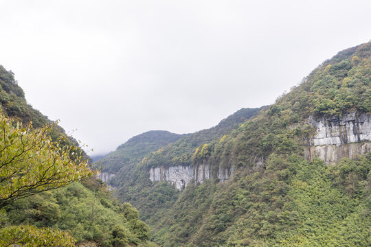 秋天的山谷