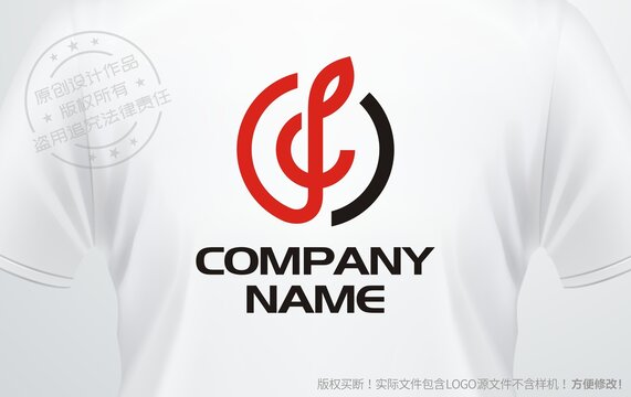 音乐符号logo设计