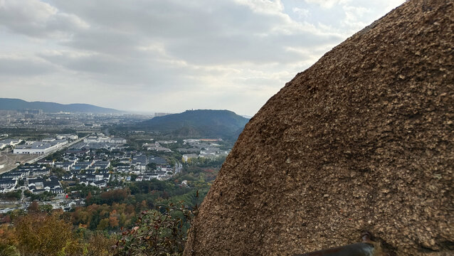 天平山风景图