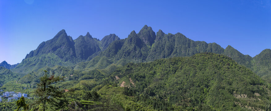 武夷山脉望夫山