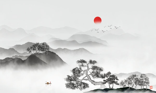 山水畫