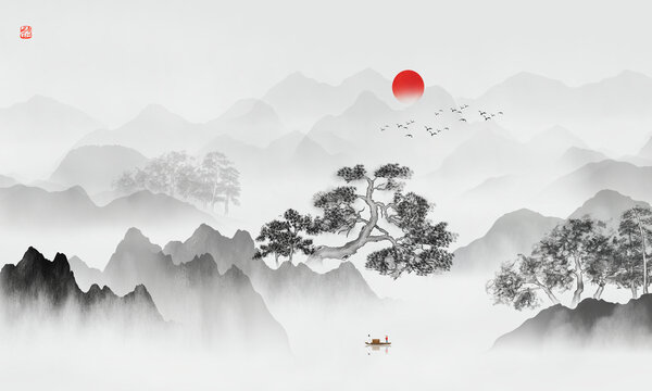 山水畫