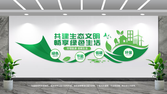 低碳環保文化墻
