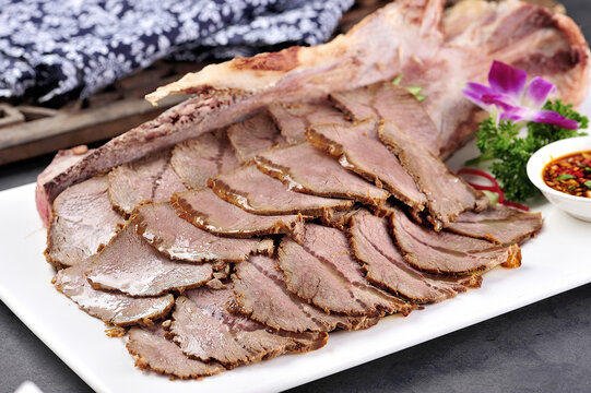 鹵牛肉蘸醬