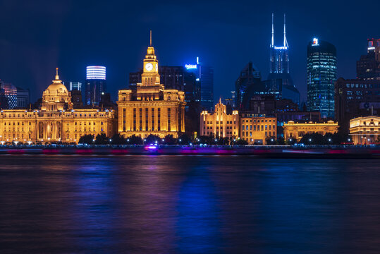 上海万国建筑夜景