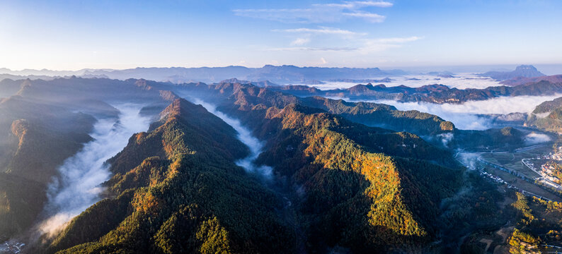 陕西汉中南郑黎坪风景区