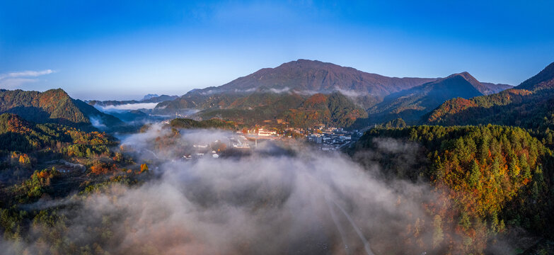 陕西汉中南郑黎坪风景区