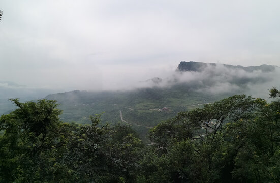 古剑山森林风景