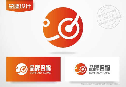 笑脸logo听音乐标志