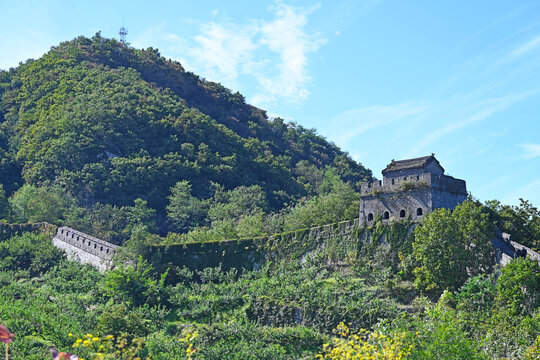 虎山长城四号墙台