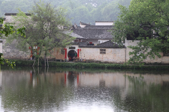 烟雨宏村